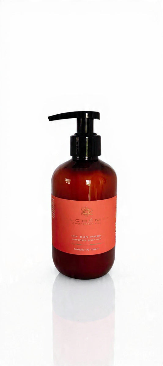 Maschera per capelli perfetta per l'estate, rinfresca, idrata e districa i tuoi capelli. Flacone dotato di pompetta